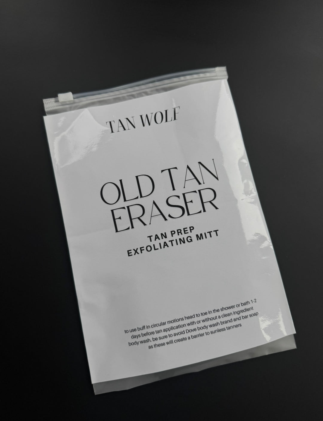 Exfoliating Mitt – Tan Wolf